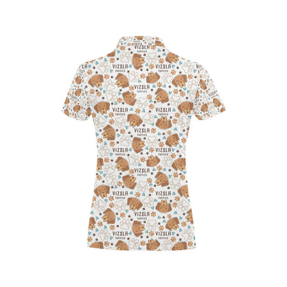 Vizslas Print Design LKS301 Women's Polo Shirt
