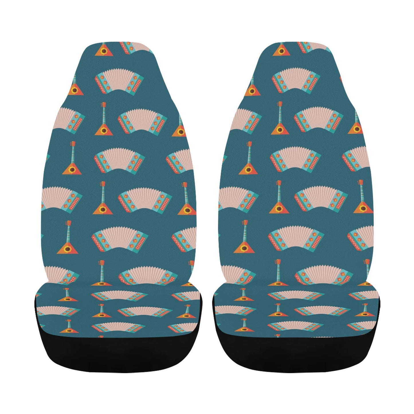 Accordion Print Design LKS402 Car Seat Covers