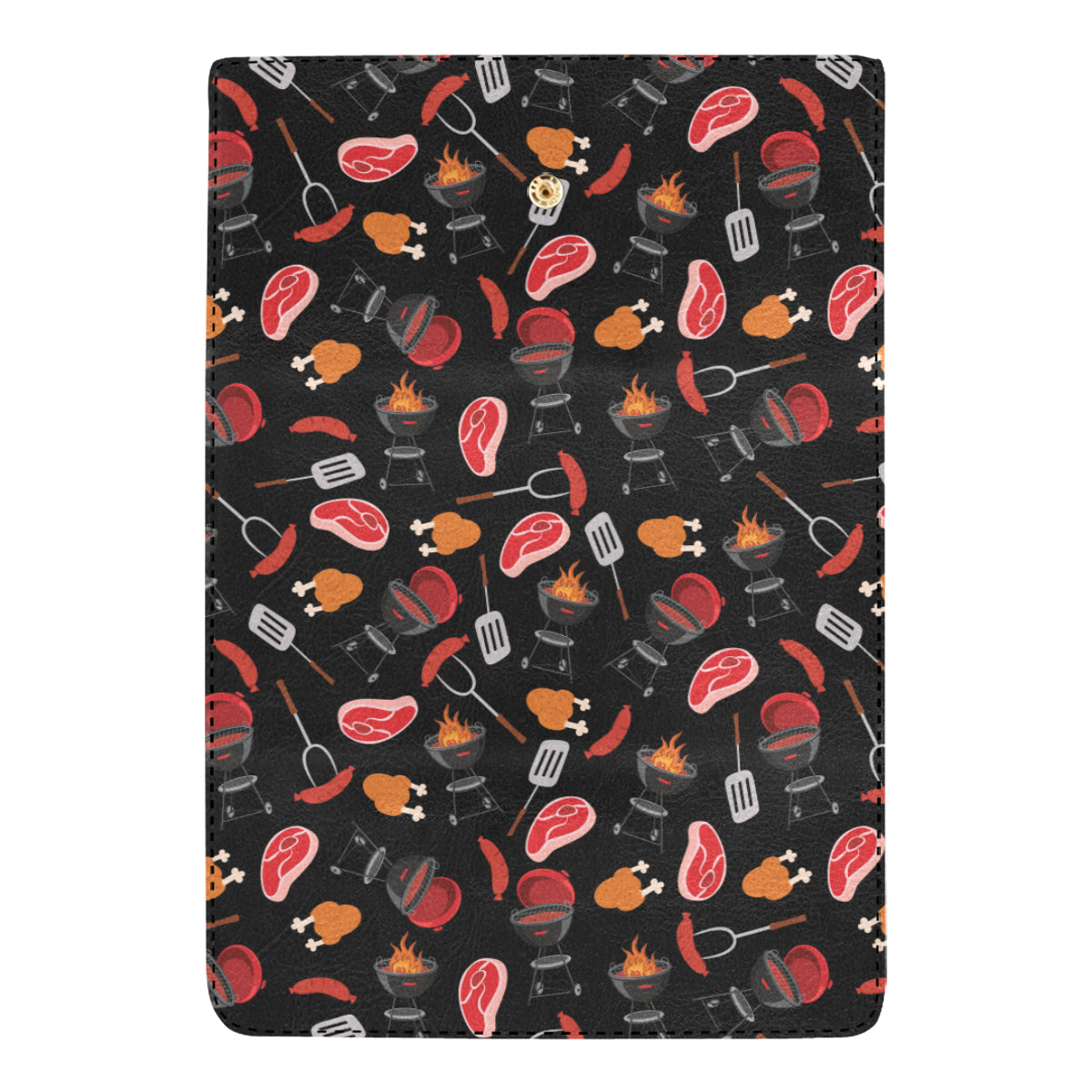 Barbecue Pattern Print Design 04 Women's Trifold Wallet