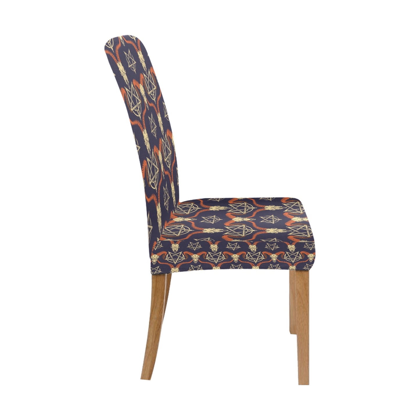 Buffalo Head Print Design LKS403 Dining Chair Slipcover