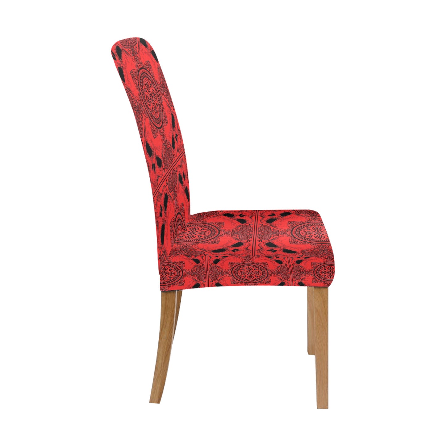 Bandana Red Print Design LKS304 Dining Chair Slipcover