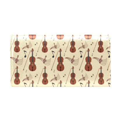 Cello Print Design LKS402 Women's Trifold Wallet