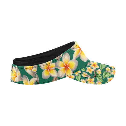 Plumeria Pattern Print Design PM07 Unisex Sun Visor