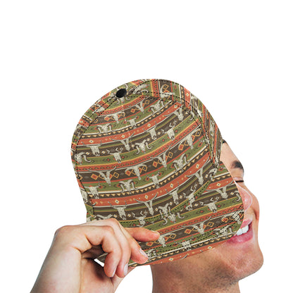 American indian Skull Animal Snapback Cap