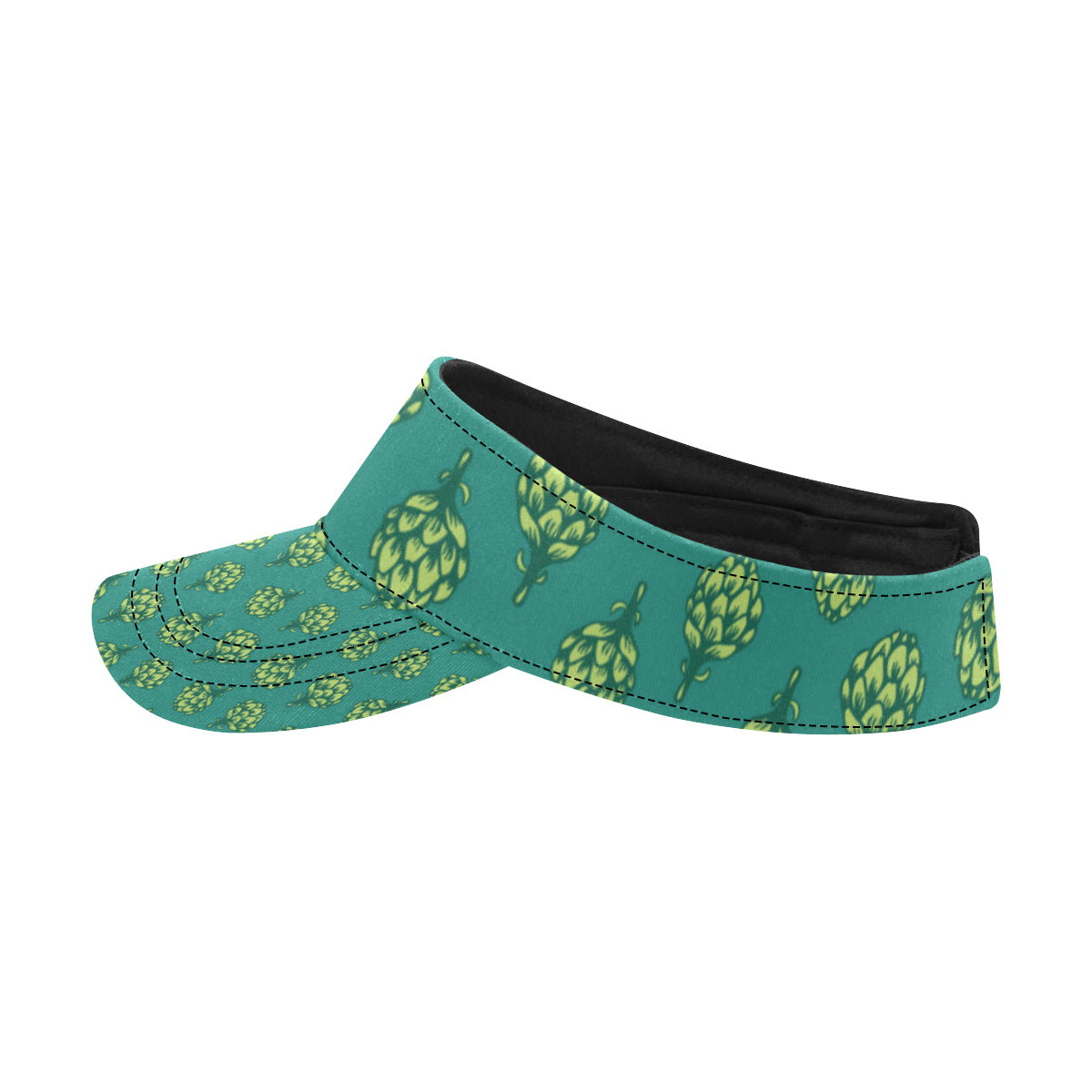 Artichoke Pattern Print Design 04 Unisex Sun Visor