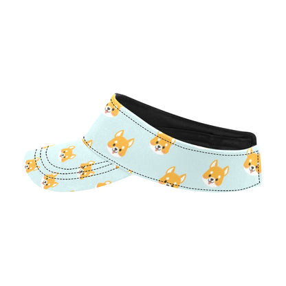 Shiba Inu Print Design LKS301 Unisex Sun Visor