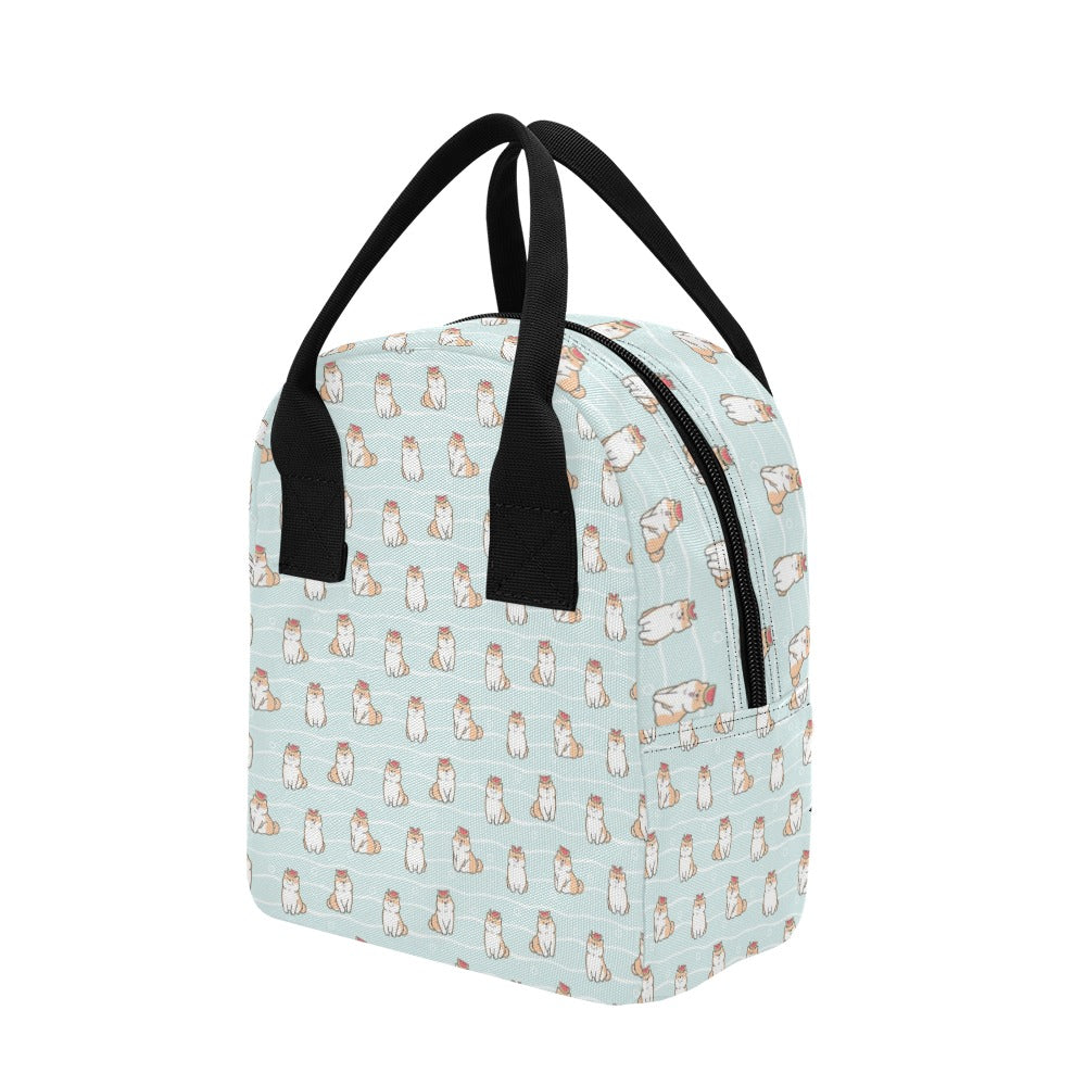 Shiba Inu Print Design LKS3011 Insulated Lunch Bag