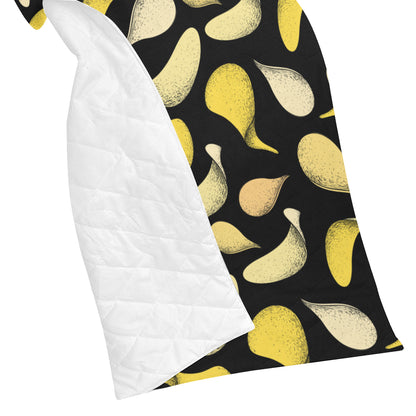 Potato Pattern Print Design A02 Premium Quilt