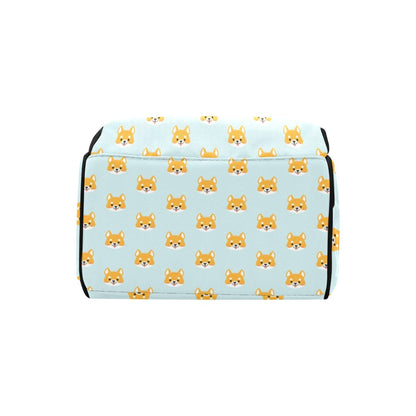 Shiba Inu Print Design LKS301 Diaper Bag Backpack