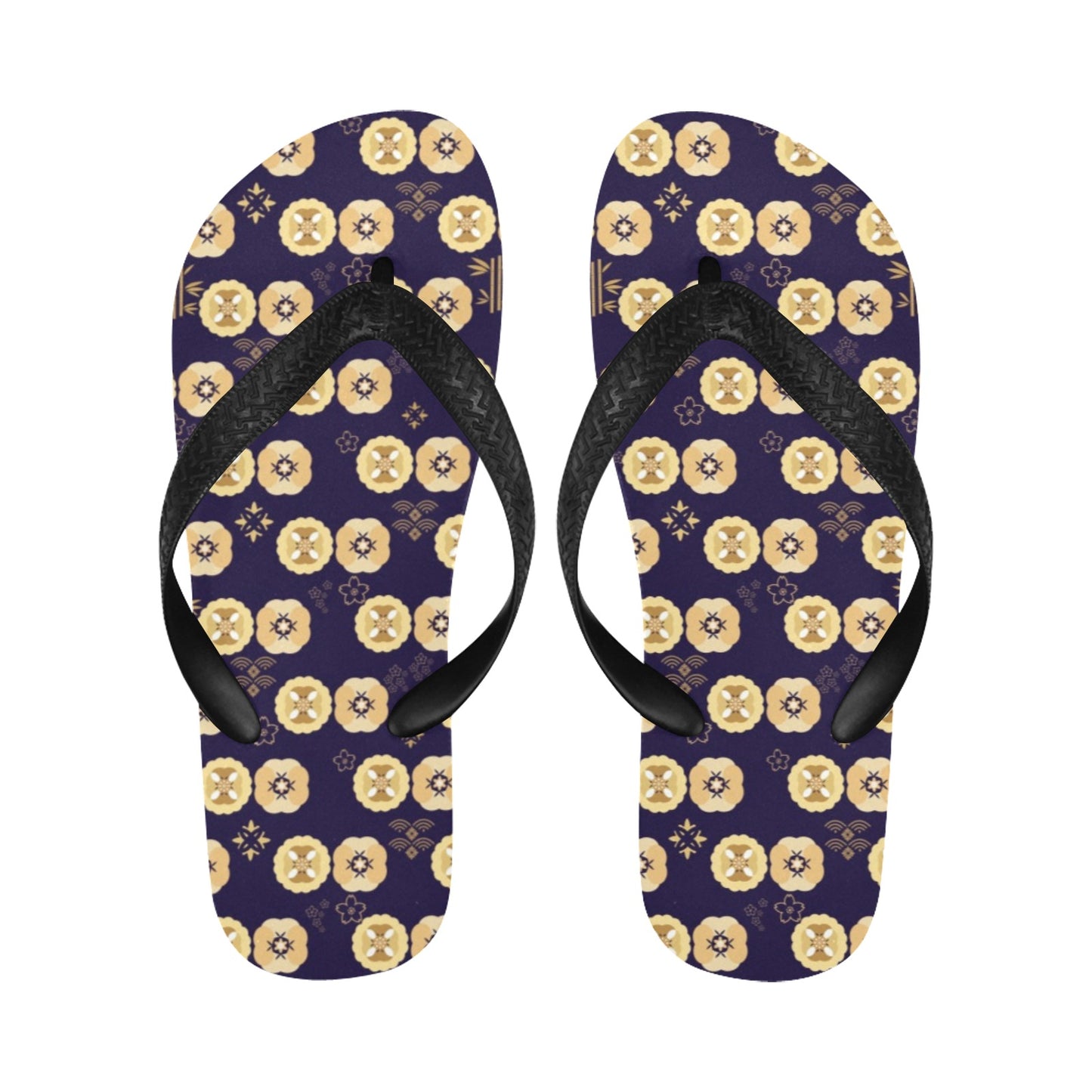 Sakura Print Design LKS303 Flip Flops
