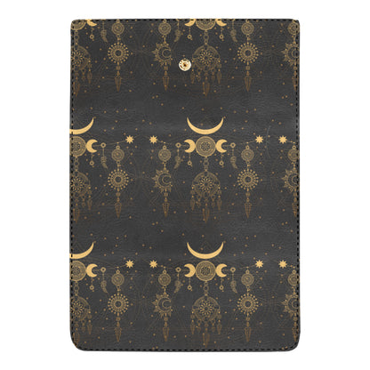 Sun Moon Boho Style Women's Trifold Wallet