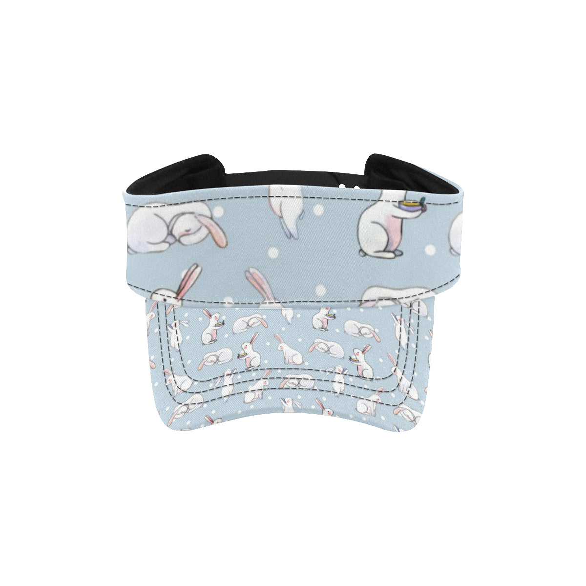 Rabbit Pattern Print Design RB06 Unisex Sun Visor