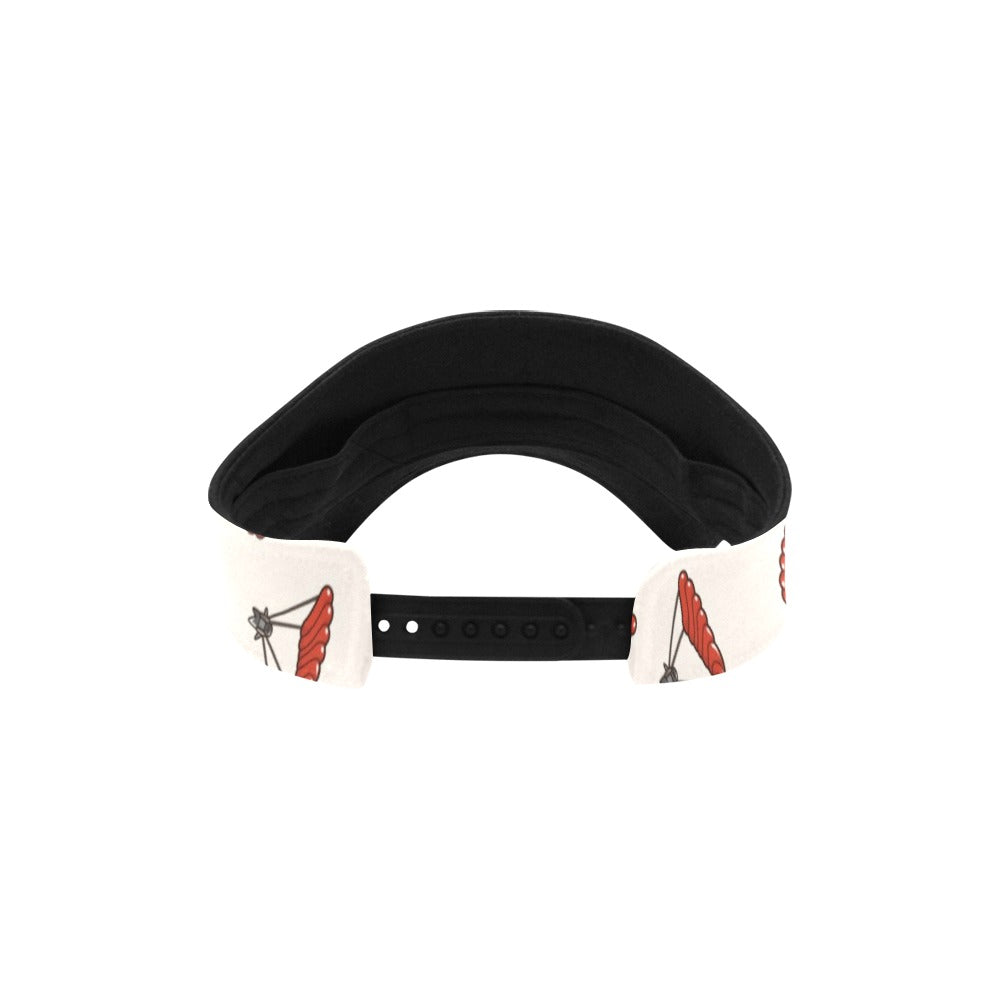 Skydiver Print Design LKS302 Unisex Sun Visor