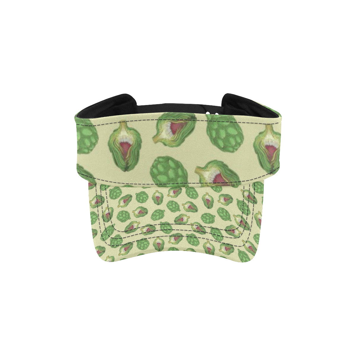 Artichoke Pattern Print Design 03 Unisex Sun Visor