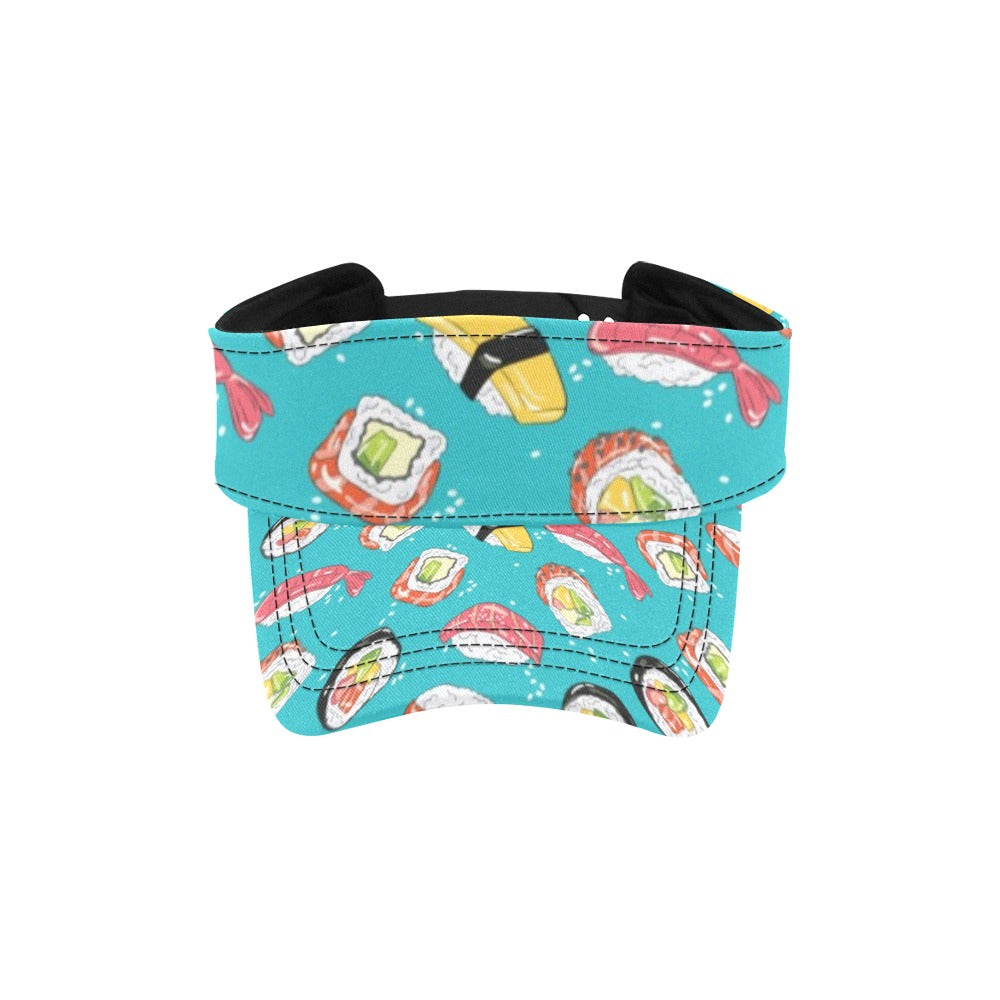 Sushi Print Design LKS305 Unisex Sun Visor