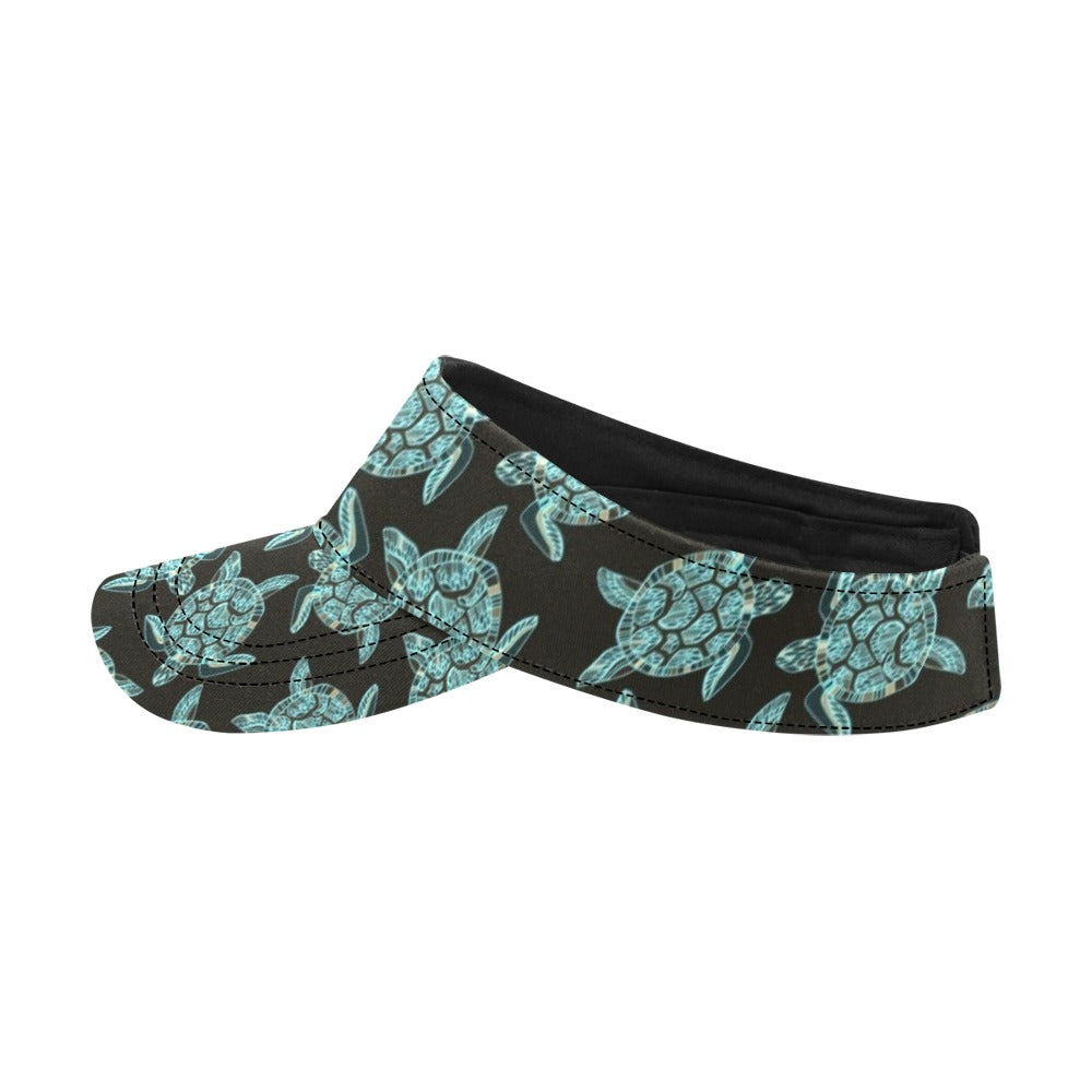 Sea Turtle Print Design LKS302 Unisex Sun Visor