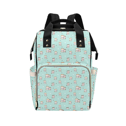 Shiba Inu Print Design LKS302 Diaper Bag Backpack