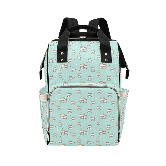 Shiba Inu Print Design LKS302 Diaper Bag Backpack