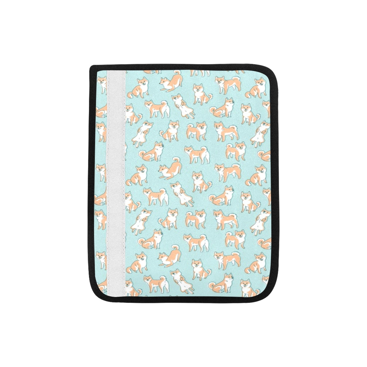 Shiba Inu Print Design LKS304 Car Seat Belt Cover
