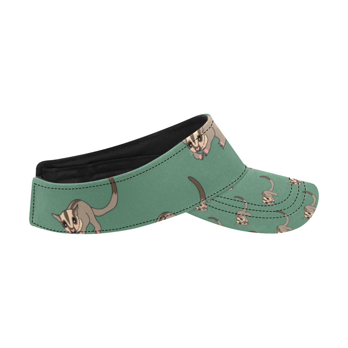Sugar Glider Pattern Print Design 01 Unisex Sun Visor