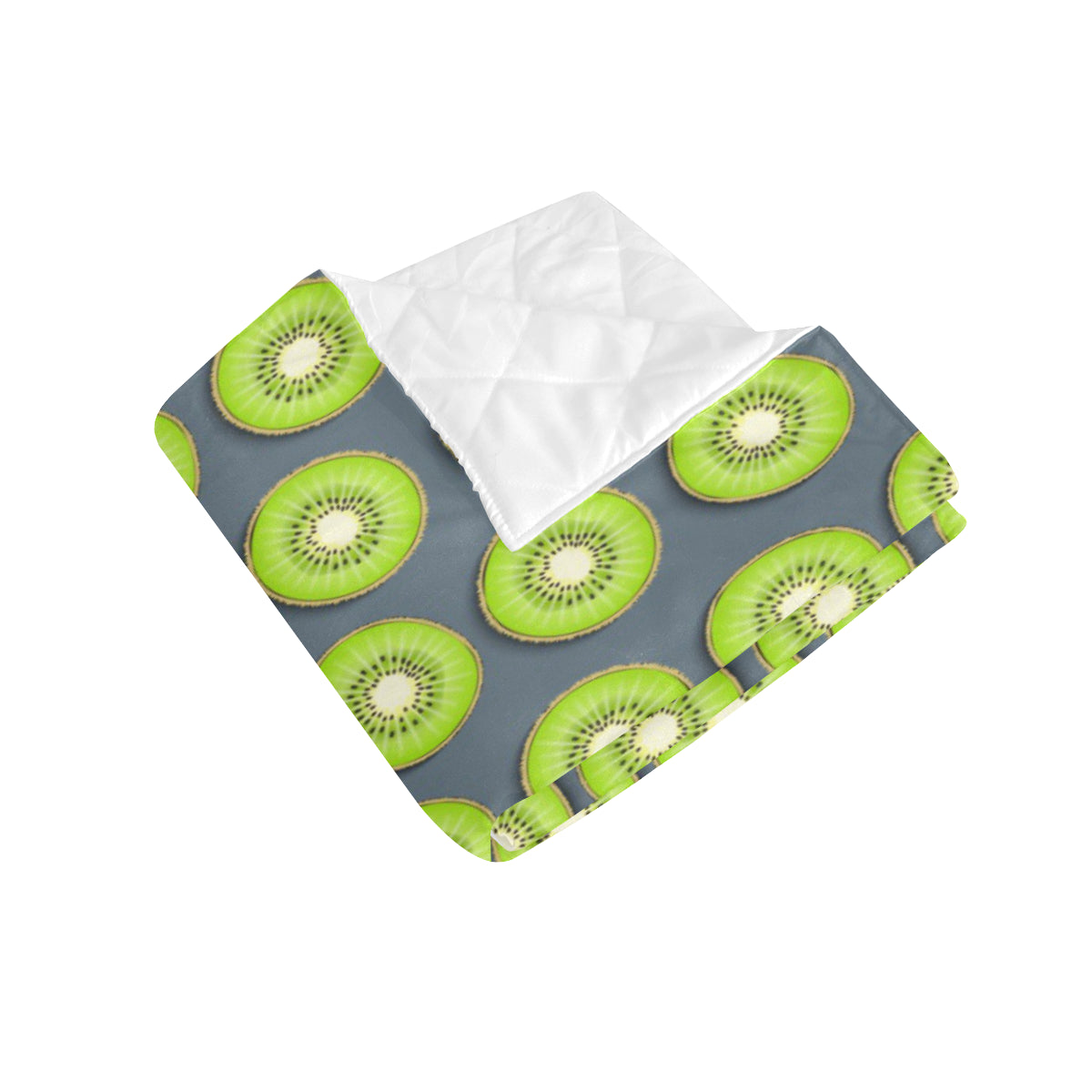 Kiwi Pattern Print Design KW06 Premium Quilt