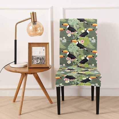 Toucan Print Design LKS304 Dining Chair Slipcover