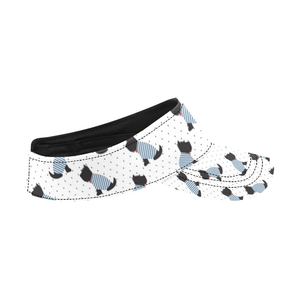 Scottish Terriers Print Design LKS3013 Unisex Sun Visor