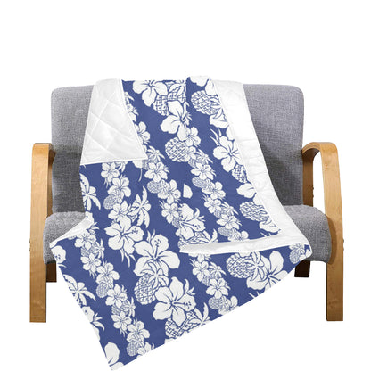 Hawaiian Themed Pattern Print Design H07 Premium Quilt