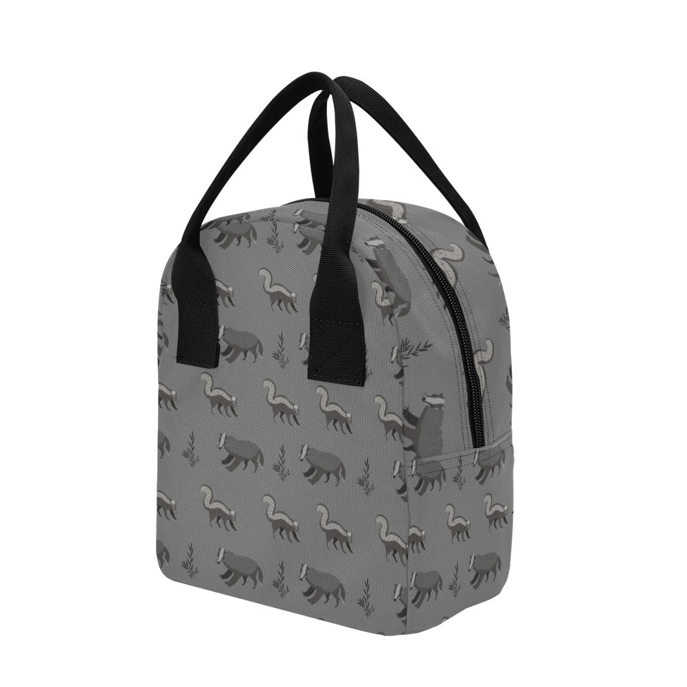 Skunk Print Design LKS301 Insulated Lunch Bag