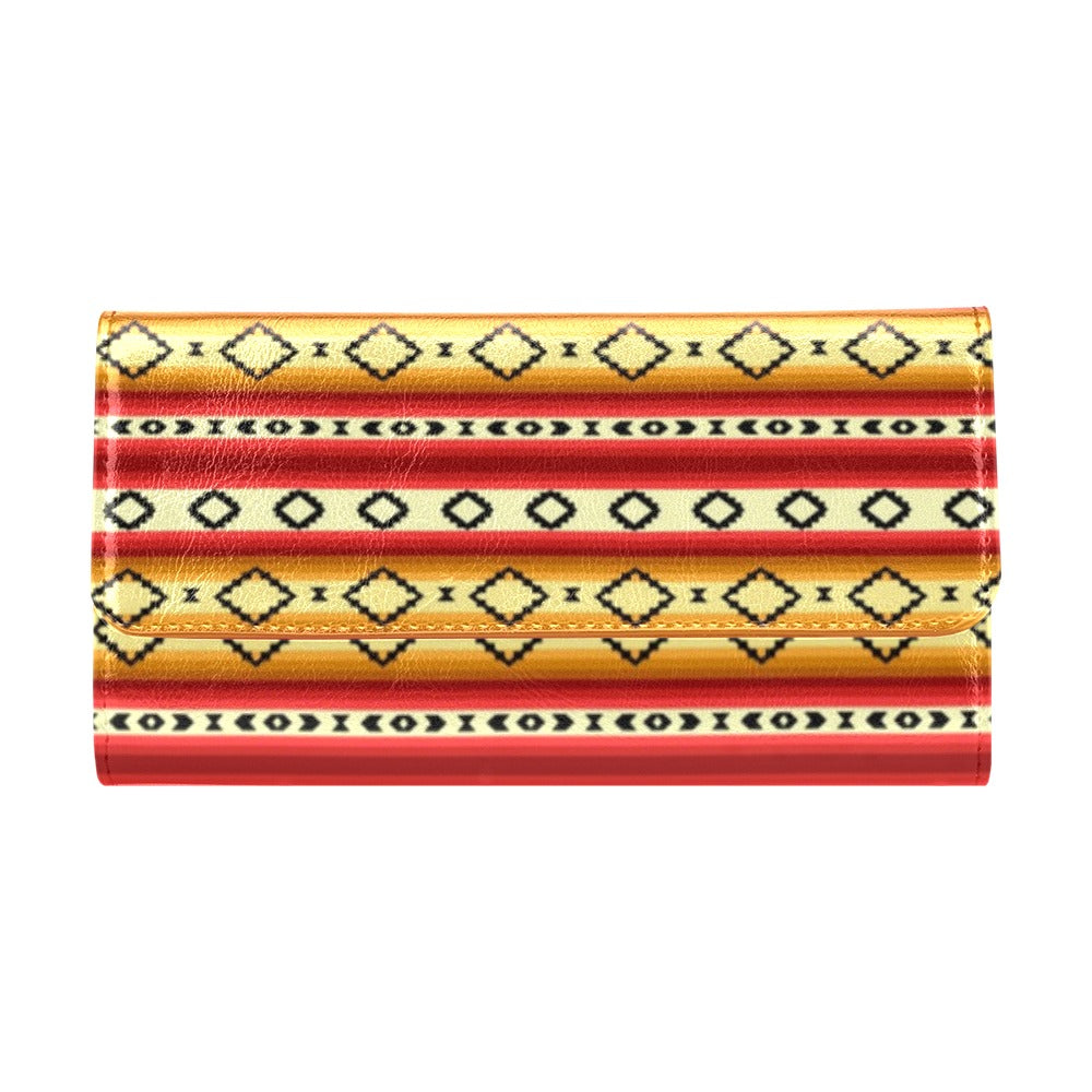 Serape Themed Women's Trifold Wallet
