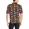 Electric Guitar Print Design LKS403 Men Polo Shirt