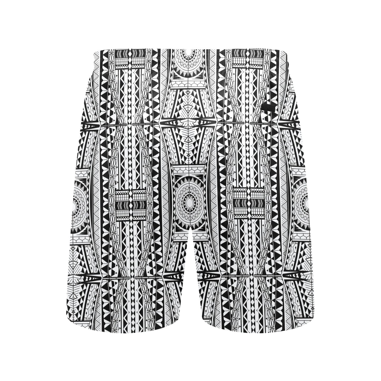 Polynesian Tattoo Design Men's Swim Trunks Beach Shorts