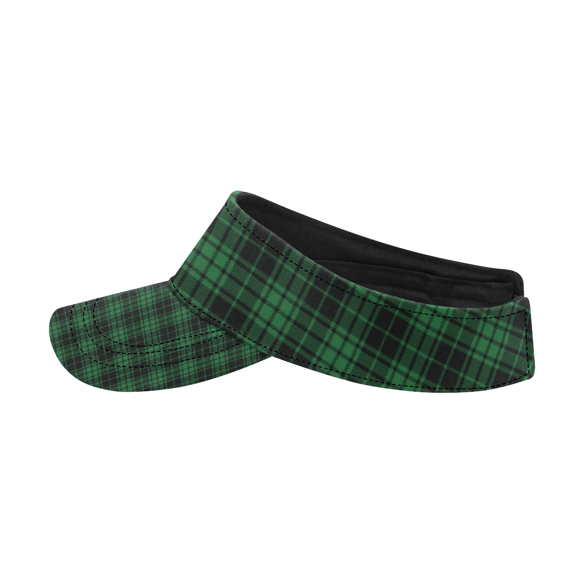 Green Tartan Plaid Pattern Unisex Sun Visor