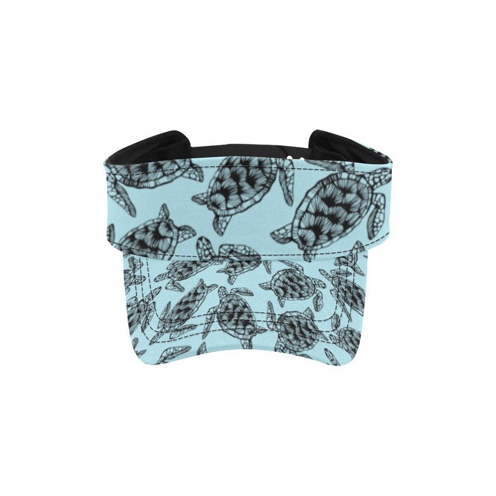 Sea Turtle Print Design LKS3010 Unisex Sun Visor