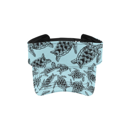 Sea Turtle Print Design LKS3010 Unisex Sun Visor