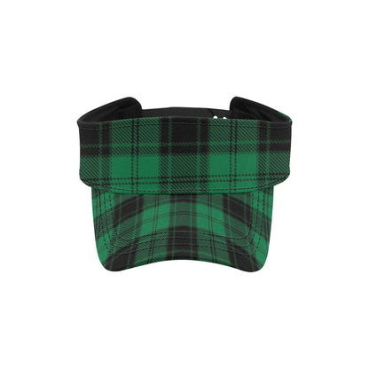 Tartan Green Print Design LKS302 Unisex Sun Visor