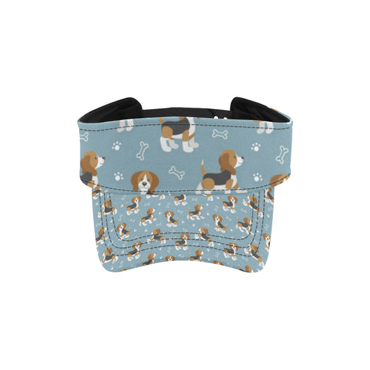 Beagle Pattern Print Design 02 Unisex Sun Visor