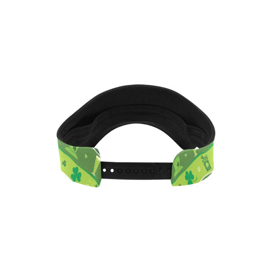Shamrock Print Design LKS303 Unisex Sun Visor