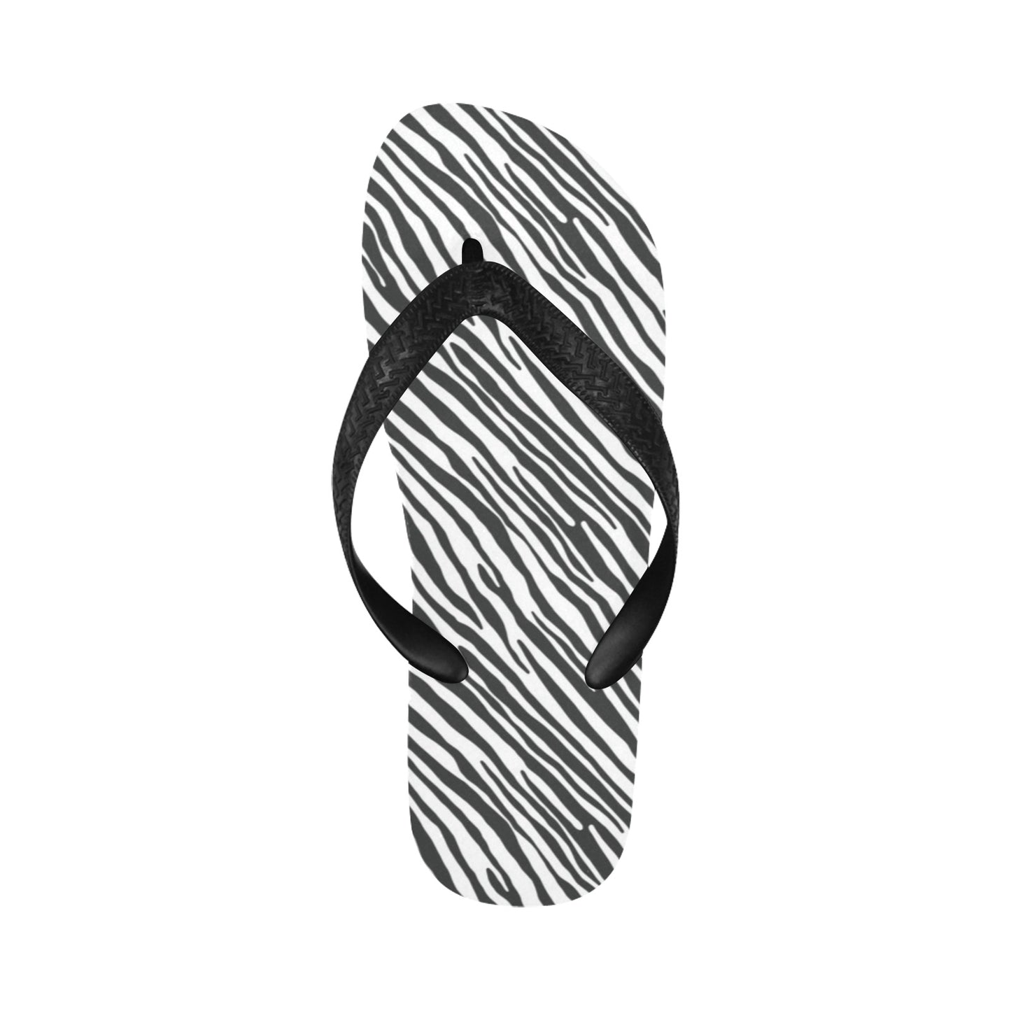 Zebra Classic Print Design LKS302 Flip Flops