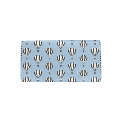 Ballon Pattern Print Design 05 Women's Trifold Wallet