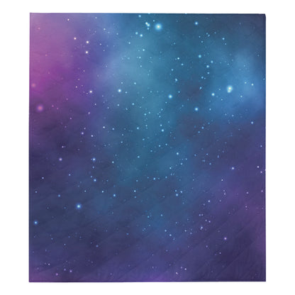 Nebula Pattern Print Design A01 Premium Quilt