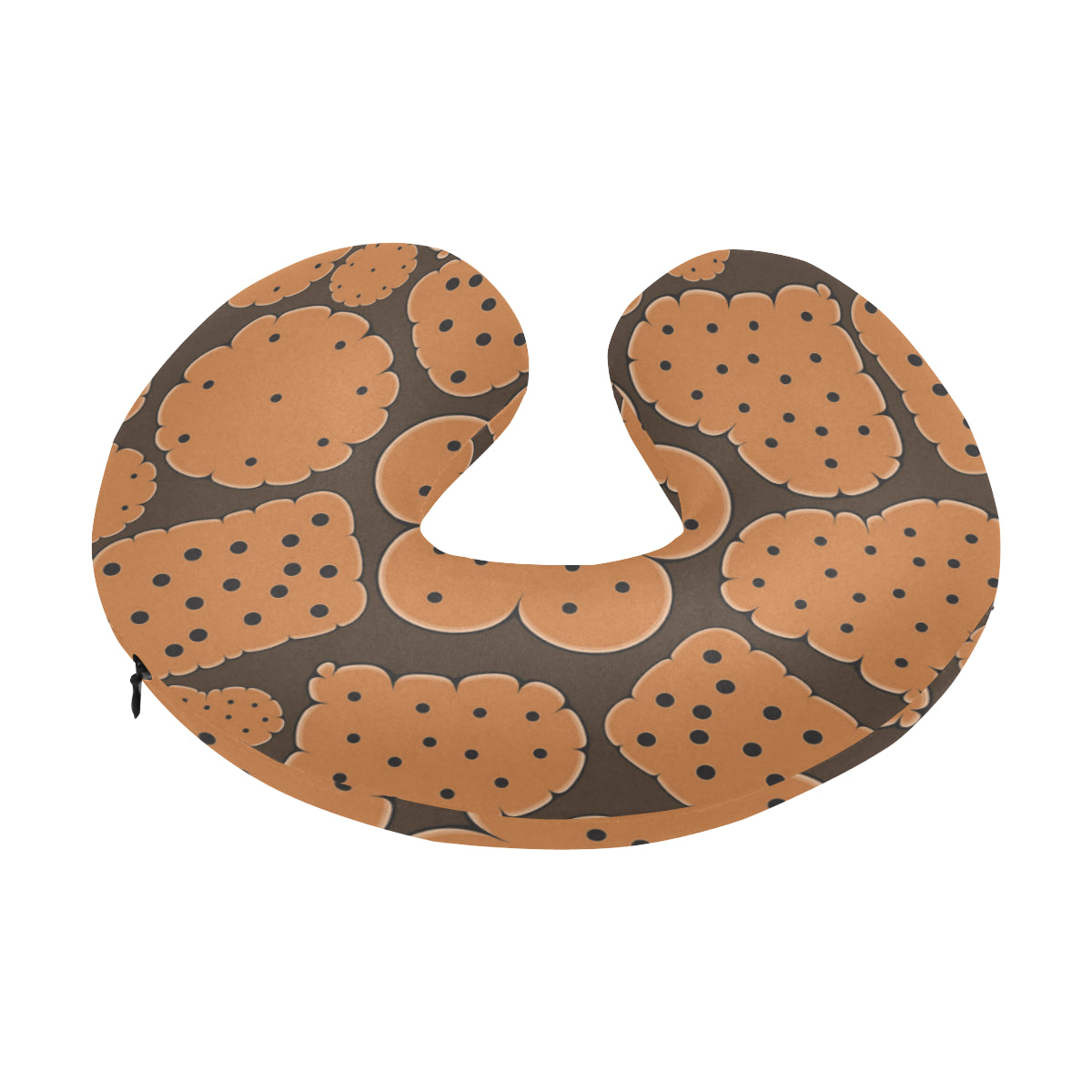 Cracker Pattern Print Design 01 U-Shaped Travel Neck Pillow