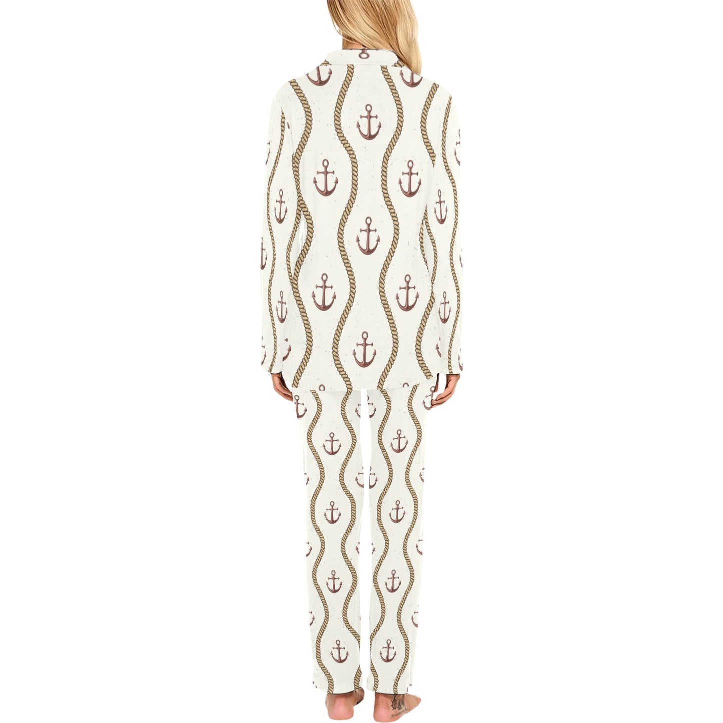 Anchor Classic Women's Long Pajama Set