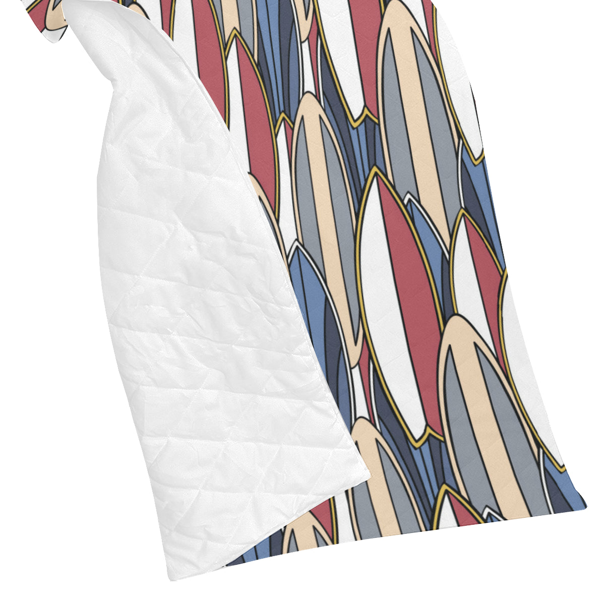 Surf board Pattern Premium Quilt