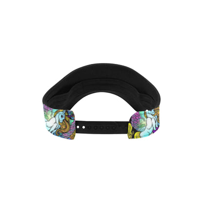 Unicorn With Wings Print Pattern Unisex Sun Visor