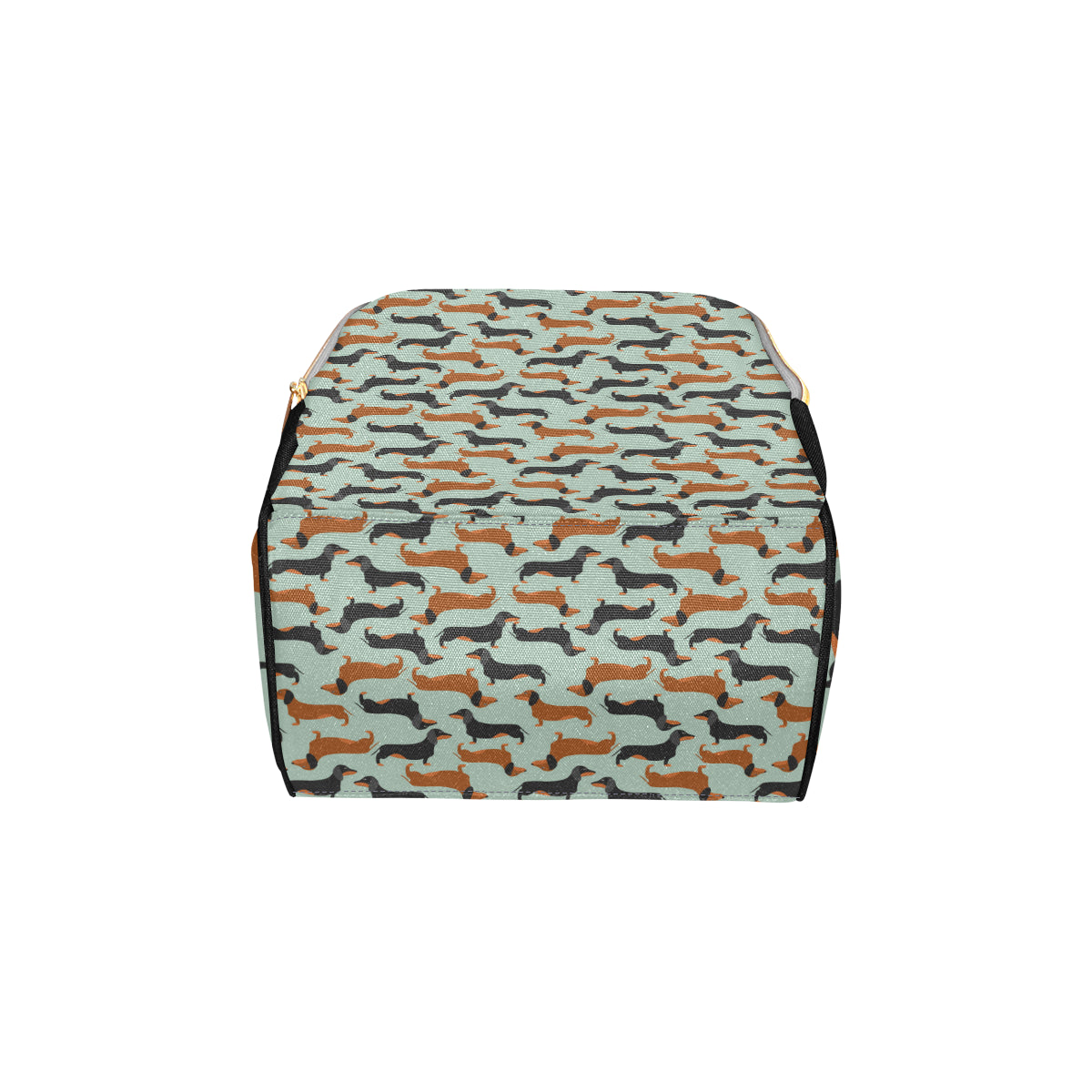 Dachshund Cute Print Pattern Diaper Bag Backpack