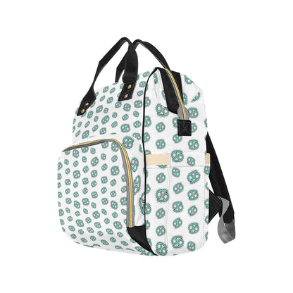 Cancer Zodiac Pattern Print Design 04 Diaper Bag Backpack