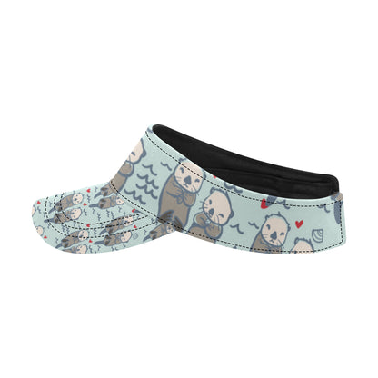 Sea Otter Pattern Print Design 03 Unisex Sun Visor