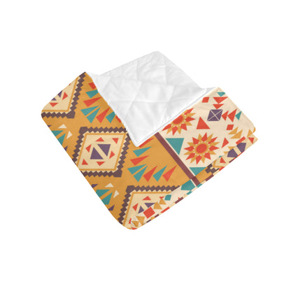 Navajo Pattern Print Design A01 Premium Quilt
