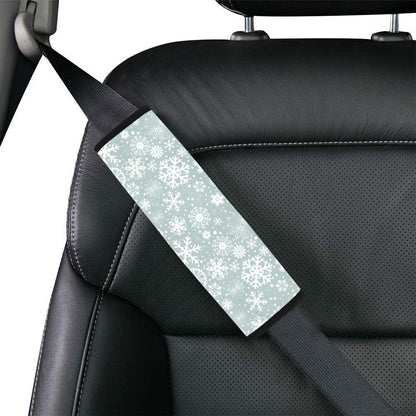 Snowflake Print Design LKS303 Car Seat Belt Cover